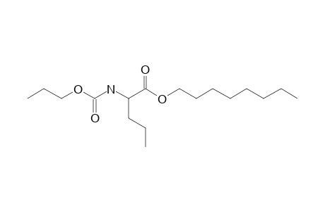 L-Norvaline, N-propoxycarbonyl-, octyl ester