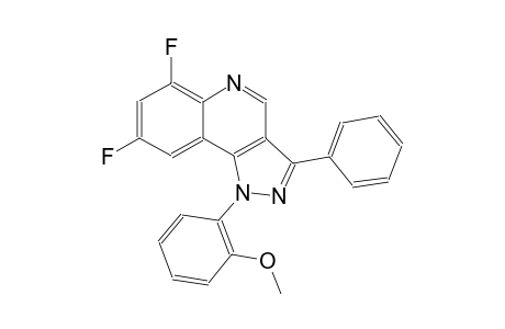 6,8-difluoro-1-(2-methoxyphenyl)-3-phenyl-1H-pyrazolo[4,3-c]quinoline