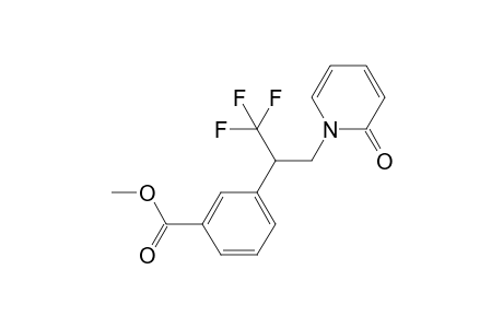 Methyl 3-(1,1,1-trifluoro-3-(2-oxopyridin-1(2H)-yl)propan-2-yl)benzoate