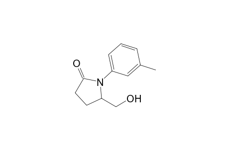 5-(Hydroxymethyl)-1-(3-methylphenyl)pyrrolidin-2-one