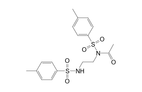 Benzenesulfonamide, N-acetyl-N-[2-(4-methyl-benzenesulfonylamino)ethyl]-4-methyl-