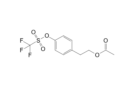 2-[4-(trifluoromethylsulfonyloxy)phenyl]ethyl ethanoate