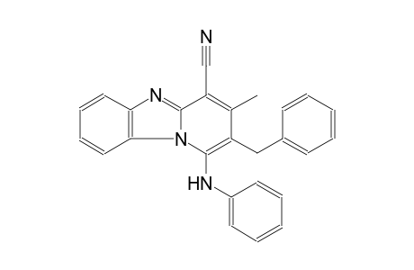 1-anilino-2-benzyl-3-methylpyrido[1,2-a]benzimidazole-4-carbonitrile