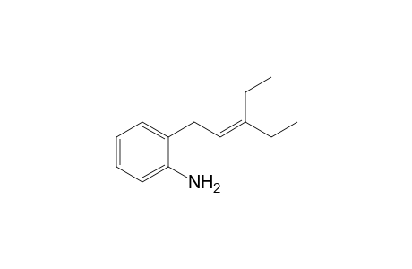 2-(3-Ethylpent-2-en-1-yl)aniline