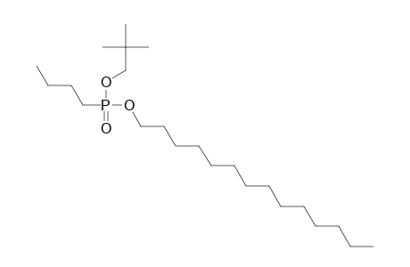 Butylphosphonic acid, neopentyl tetradecyl ester