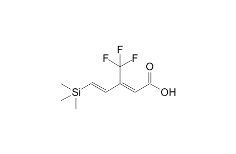 3-(Trifluoromethyl)-5-(trimethylsilyl)penta-2,4-dienoic acid