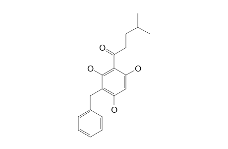 1-(3-BENZYL-2,4,6-TRIHYDROXYPHENYL)-4-METHYL-1-PENTANON,3-BENZYLPHLOROISOCAPROPHENON