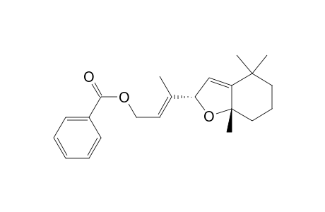 2-Buten-1-ol, 3-(2,4,5,6,7,7a-hexahydro-4,4,7a-trimethyl-2-benzofuranyl)-, benzoate, [2.alpha.(E),7a.beta.]-(.+-.)-