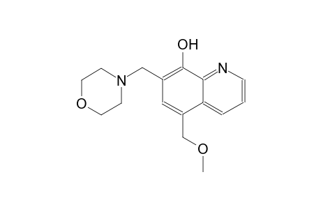 8-quinolinol, 5-(methoxymethyl)-7-(4-morpholinylmethyl)-