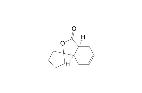 Spiro[cyclopentane-1,1'(3'H)-isobenzofuran]-3'-one, 3'a,4',7',7'a-tetrahydro-, cis-