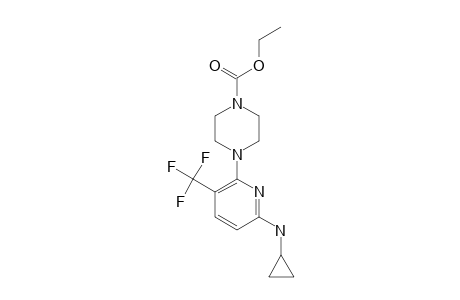 4-[6-(CYClOPROPYL)-AMINO-3-(TRIFLUOROMETHYL)-2-PYRIDINYL]-1-PIPERAZINECARBOXYLIC_ACID_ETHYLESTER