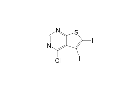 4-Chloro-5,6-diiodothieno[2,3-d]pyrimidine