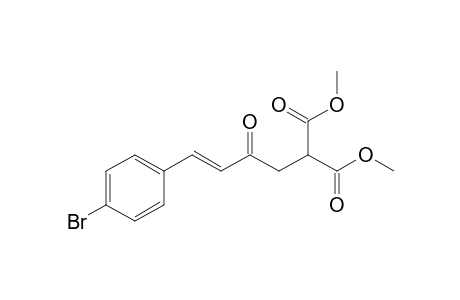 1-(4-Bromophenyl)-5,5-bis(methoxycarbonyl)penten-3-one