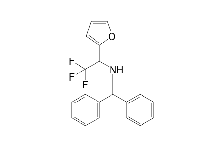 Benzhydryl[2,2,2-trifluoro-1-(furan-2-yl)ethyl]amine