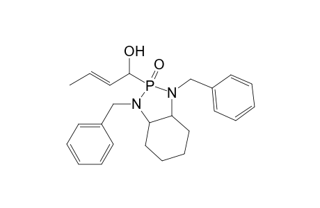 2-(1'-Hydroxy-(E)-but-2'-enyl)-2,3,3a,4,5,6,7,7a-octahydro-1,3-dibenzyl-1H-1,3,2-benzodiazaphosphole 2-Oxide