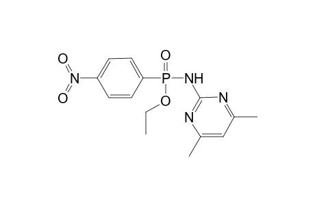 N-(4',6'-Dimethylpyrimidin-2'-yl)-P-(p-nitrophenyl)ethoxyphosphonyl - amide