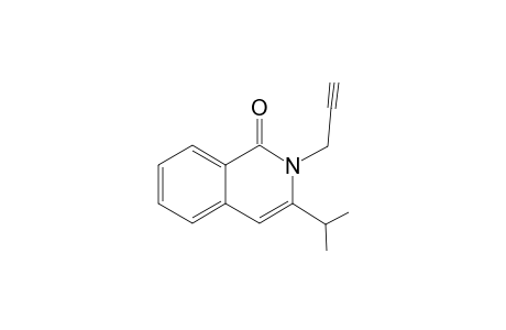 3-isopropyl-2-prop-2-ynyl-isoquinolin-1-one