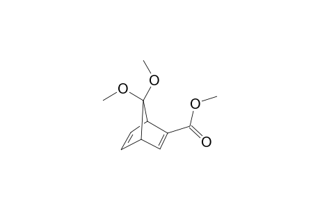 7,7-Dimethoxy-2-(methoxycarbonyl)norbornadiene