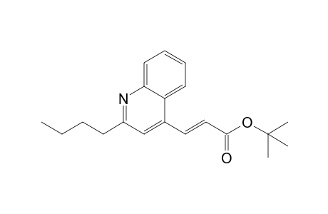 (E)-tert-Butyl 3-(2-n-Butyl-4-quinolyl)acrylate