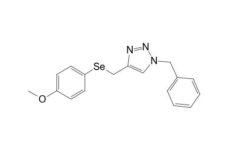 1-Benzyl-4-{[(4-methoxyphenyl)selanyl]methyl}-1H-1,2,3-triazole