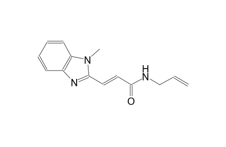 2-propenamide, 3-(1-methyl-1H-benzimidazol-2-yl)-N-(2-propenyl)-, (2E)-
