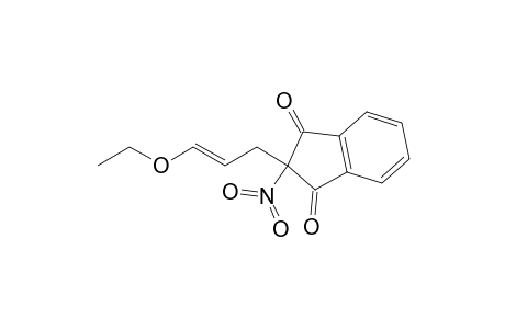 2-[(E)-3-ethoxyallyl]-2-nitro-indane-1,3-dione