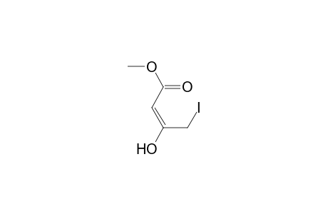 2-Butenoic acid, 3-hydroxy-4-iodo-, methyl ester