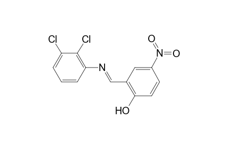 2-((E)-[(2,3-Dichlorophenyl)imino]methyl)-4-nitrophenol