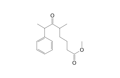 Methyl 5-(2-phenylpropionyl)hexanoate