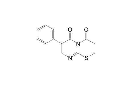 3-Acetyl-5-phenyl-2-methylthio-3,4-dihydropirimidin-4-one