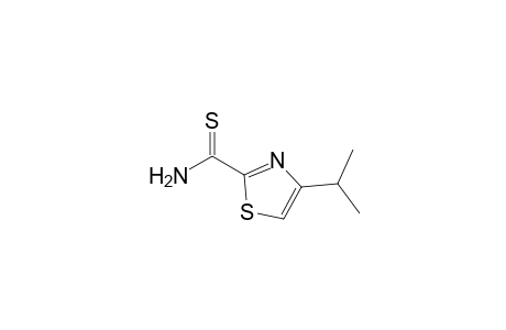 2-Thiazolecarbothioamide, 4-(1-methylethyl)-
