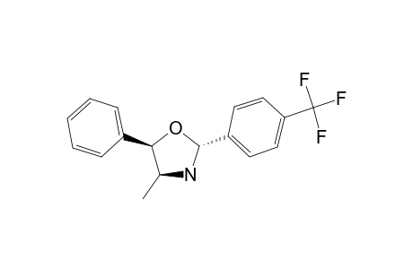 (2R,4S,5R)-4-methyl-5-phenyl-2-[4-(trifluoromethyl)phenyl]-1,3-oxazolidine