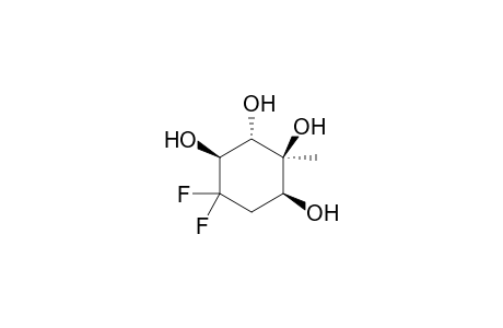(1S*,2S*,3S*,4S*)-5,5-difluoro-2-methylcyclohexane-1,2,3,4-tetraol