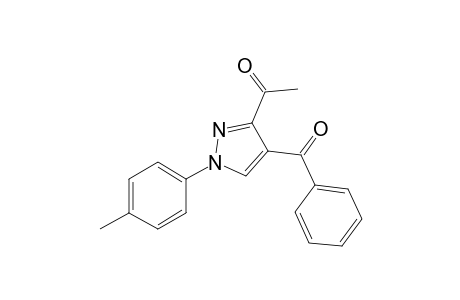 1-[4-benzoyl-1-(4-methylphenyl)-1H-pyrazol-3-yl]-ethanone