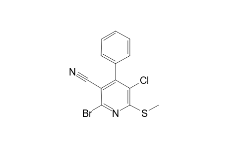 2-BROM-5-CHLOR-6-METHYLTHIO-4-PHENYL-NICOTINONITRIL