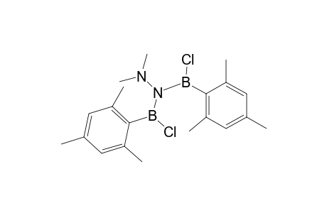 2,2-Bis(chloromesitylboryl)-1,1-dimethylhydrazine