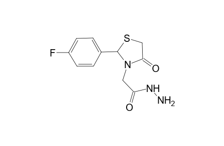 2-[2'-(p-Fluorophenyl)-4'-oxothiazolidin-3'-yl]-acetohydrazide