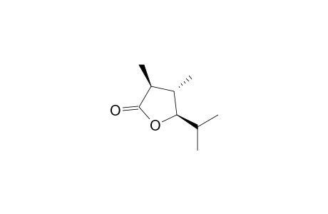 (3S*,4S*,5R*)-4,5-Dihydro-3,4-dimethyl-5-isopropyl-2(3H)-furanone