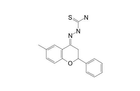 (4E)-[(4-AMINOCARBONOTHIOYL)-HYDRAZONO]-3,4-DIHYDRO-6-METHYL-2-PHENYL-2H-1-BENZOPYRAN