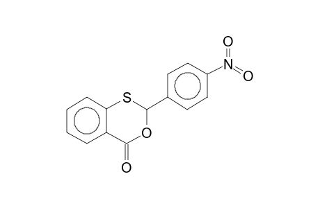 4H-3,1-benzoxathiin-4-one, 2-(4-nitrophenyl)-