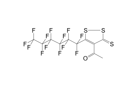 4-ACETYL-5-PERFLUOROHEXYL-1,2-DITHIOLEN-3-THIONE