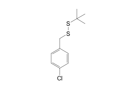 1-(tert-butyl)-2-(4-chlorobenzyl)disulfane