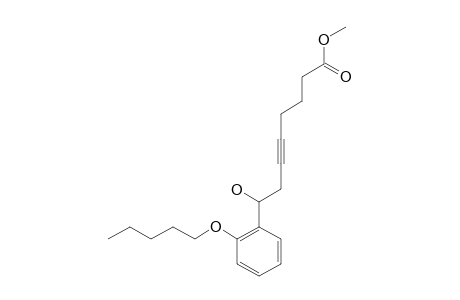 METHYL-8-HYDROXY-8-(2-PENTYLOXYPHENYL)-OCT-5-YNOATE