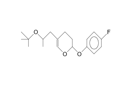 2H-Pyran, 5-[2-(1,1-dimethylethoxy)propyl]-2-(4-fluorophenoxy)-3,4-dihydro-