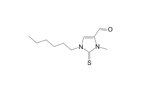 1-Hexyl-3-methyl-2-thioxo-2,3-dihydro-1H-imidazole-4-carbaldehyde