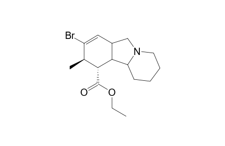 Ethyl trans-8-Bromo-1,2,3,4,6,,6a,9,10,10a,10b-decahydro-9-methylpyrido[2,1-a]isoindole-10-carboxylate