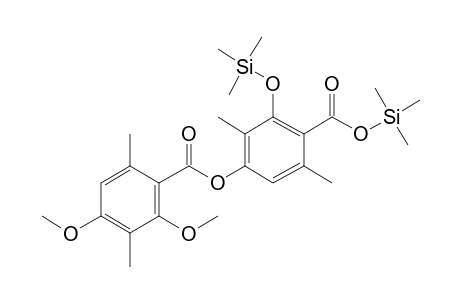 Difractaic acid, 2tms derivative