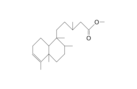 3,4-Dehydro-cis-clerodan-15-acid, methyl ester