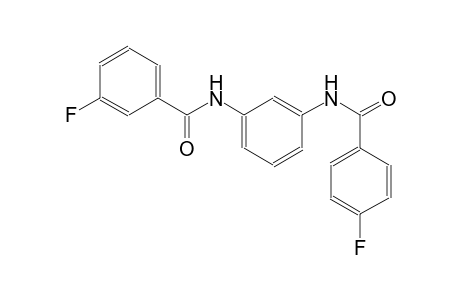benzamide, 3-fluoro-N-[3-[(4-fluorobenzoyl)amino]phenyl]-