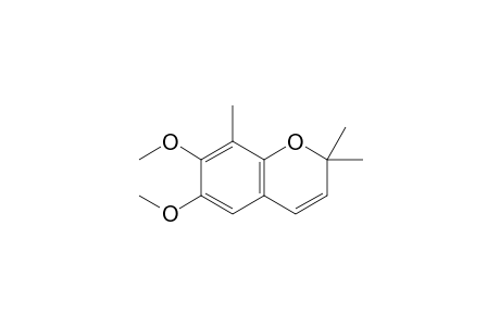 6,7-Dimethoxy-2,2,8-trimethyl-1-benzopyran